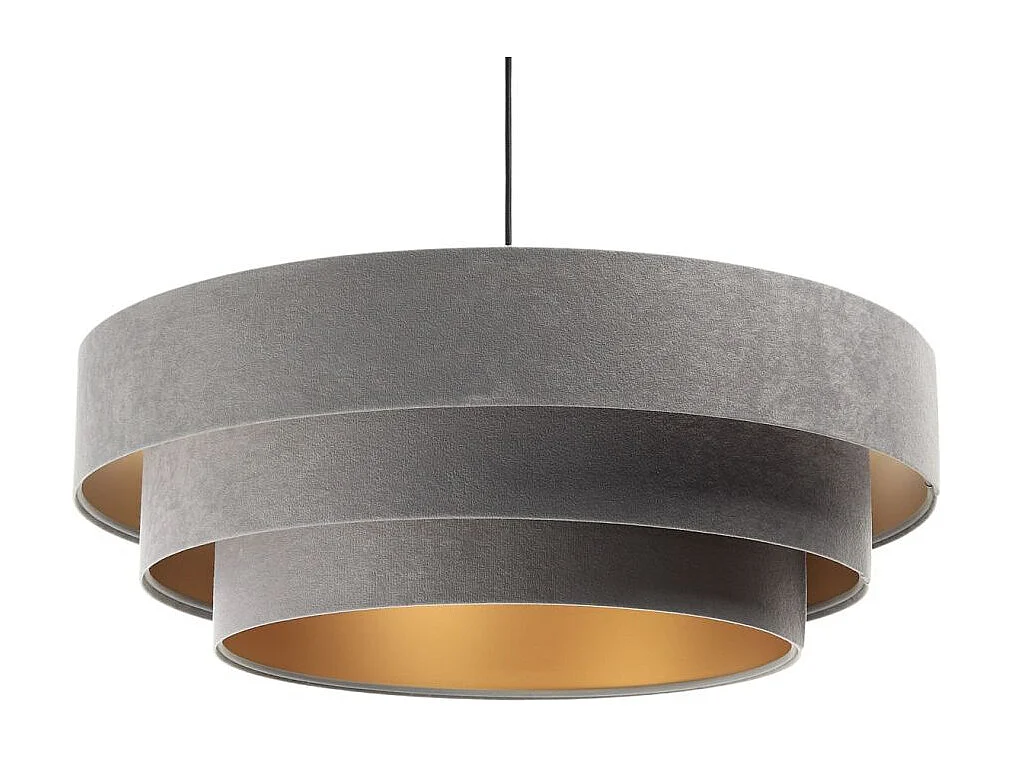 Lampa wisząca TRIO szara/złota 3950304 - obrazek 1
