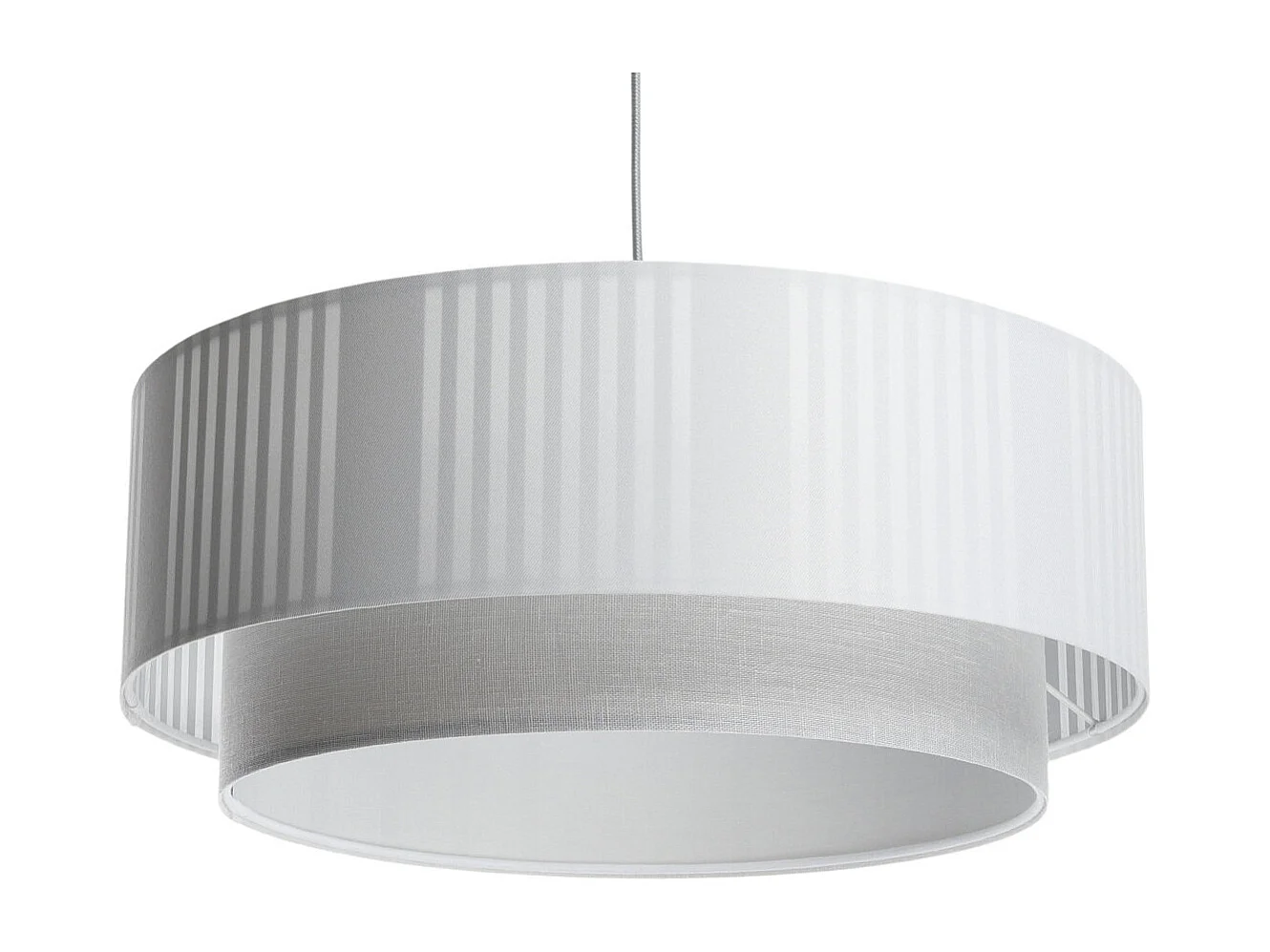 Lampa wisząca DUO LAMI LINE 70×28 biała 3950415