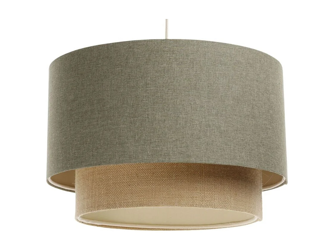 Lampa wisząca ERUTAN DOUBLE 50 zielona/beżowa 3950492 - obrazek 1