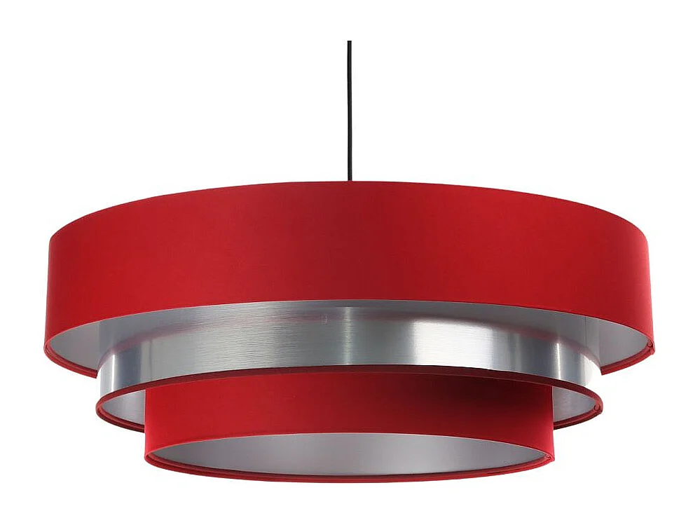 Lampa wisząca TRIO MIX czerwona/srebrna 3950513 - obrazek 1