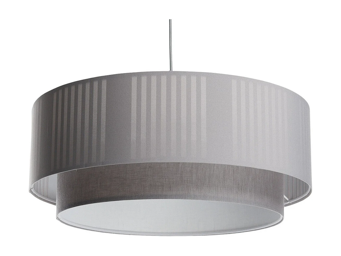 Lampa wisząca DUO LAMI LINE 50x20 szara 3950566 - obrazek 1