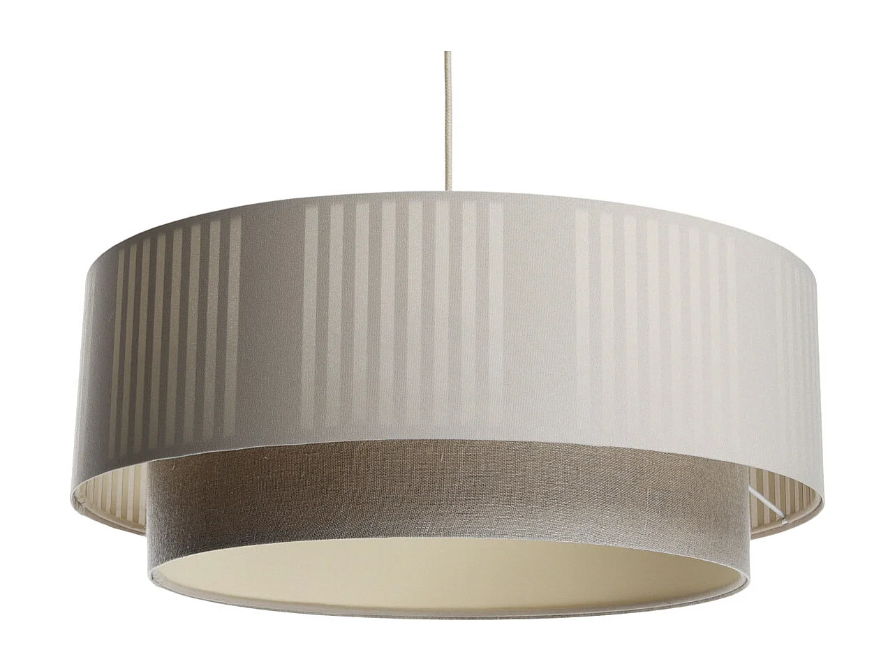 Lampa wisząca DUO LAMI LINE 50x20 kremowa/beżowa 3950671 - obrazek 1