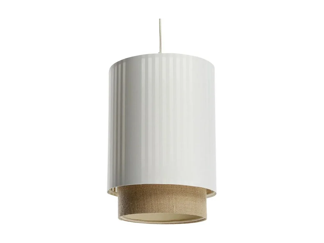 Lampa wisząca DUO LAMI LINE 25 biała/jutowa 3950644 - obrazek 1