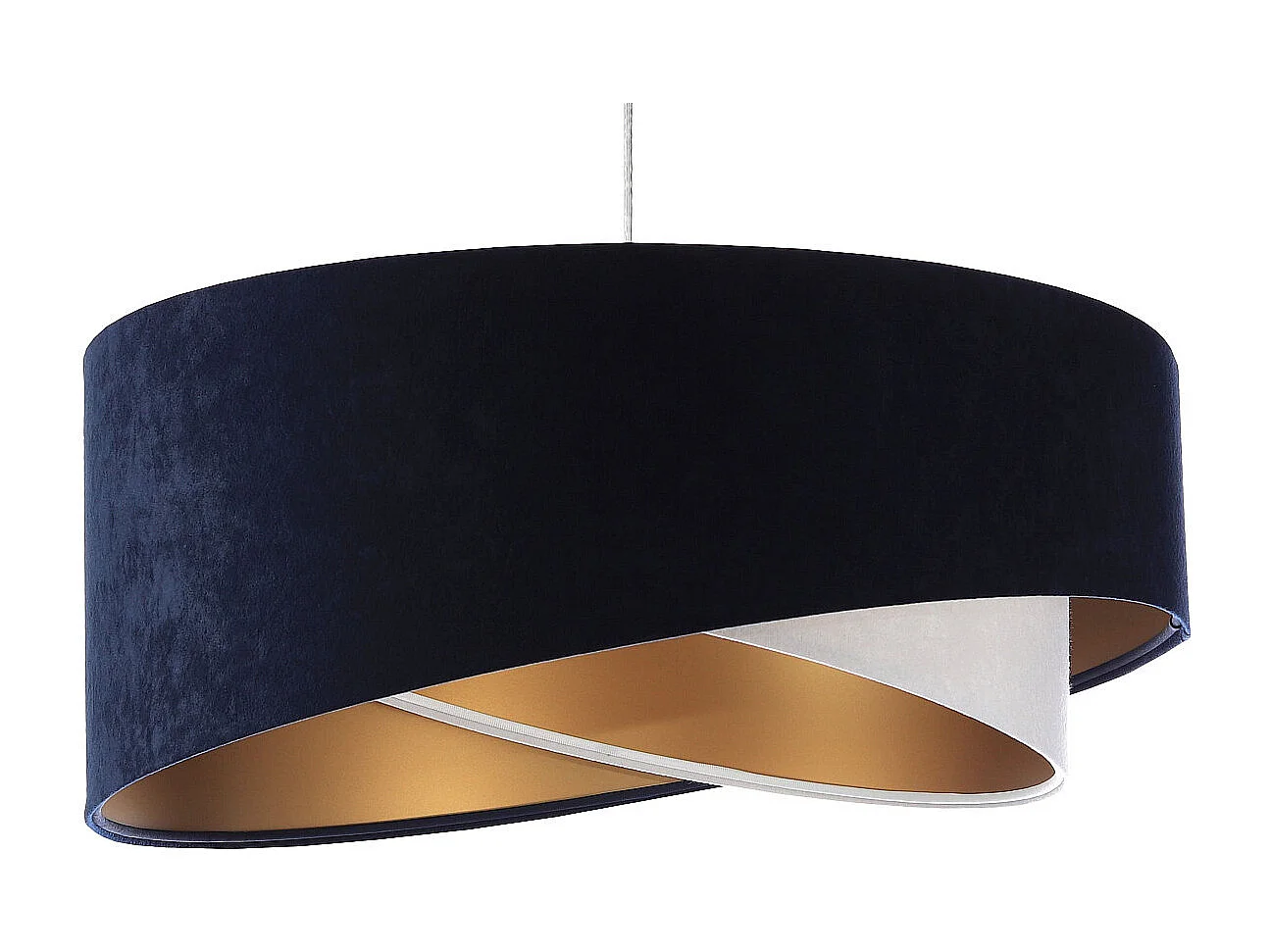Lampa wisząca THUNDERCLOUD WHITE granatowa/złota 4165002 - obrazek 1