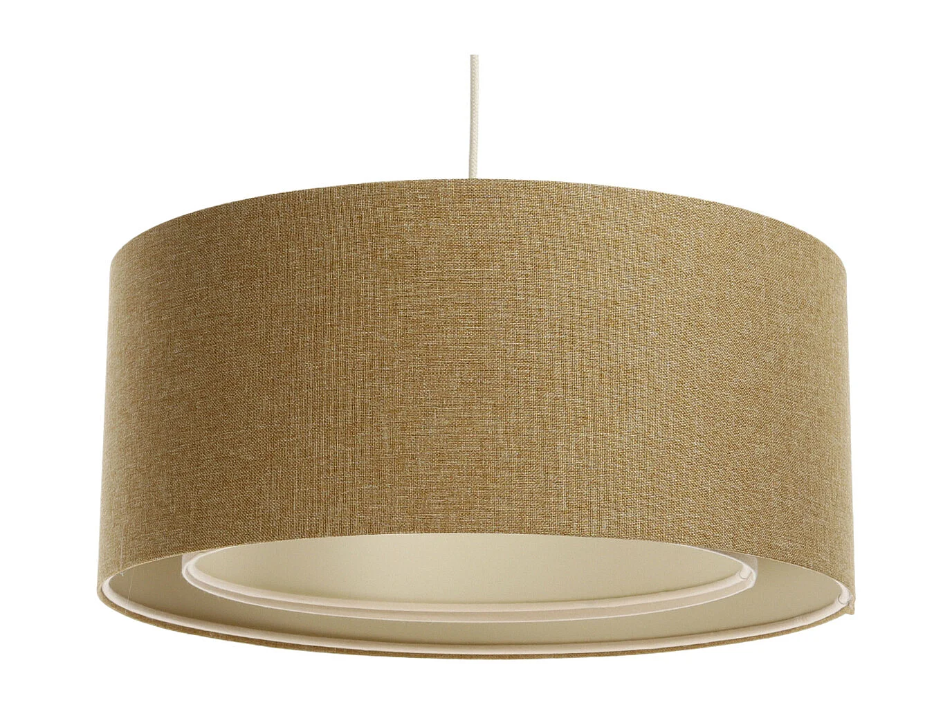 Lampa wisząca ERUTAN DOUBLE 50 żółta 4383375 - obrazek 1
