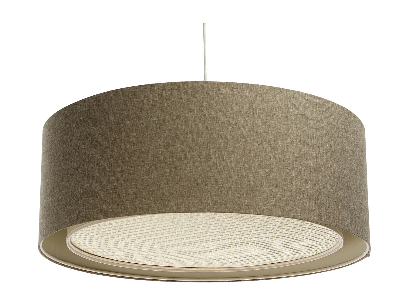 Lampa wisząca ERUTAN RATTAN 40 brązowa 4383404