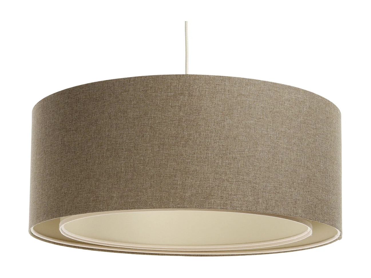 Lampa wisząca ERUTAN DOUBLE 50 brązowa 4383587 - obrazek 1