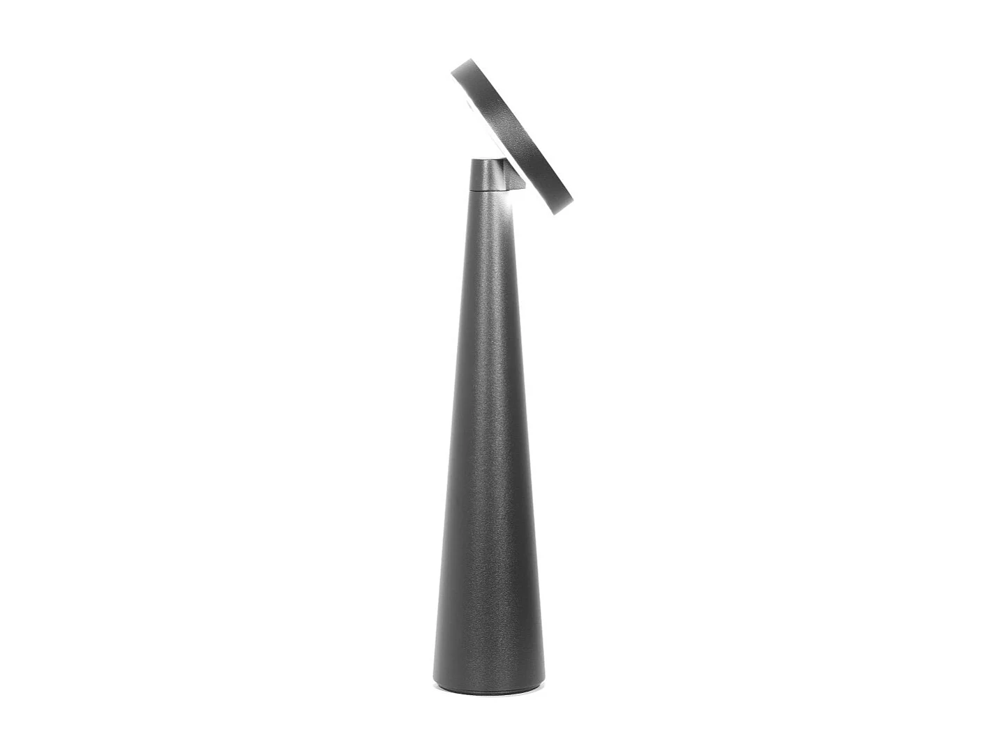 Lampa stołowa Zafferano Angelina z akumulatorem – bezprzewodowa, głowica obrotowa, sterowanie dotykowe, nowoczesny design do wnętrz – czarna 4057149