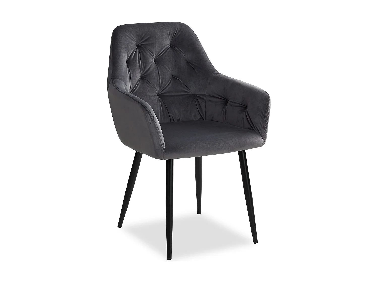 Krzesło jadalniane 59x89x62,5 cm Szare Eames 4627477