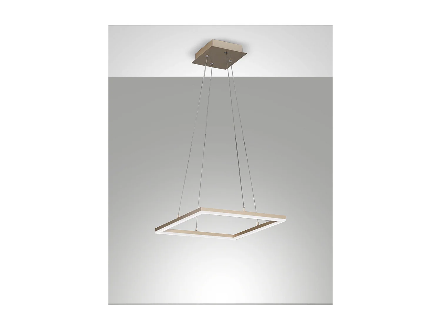 Lampa sufitowa wisząca LED BARD 39W 3394-40-225 matowe złoto Fabas Luce 3714416 - obrazek 1