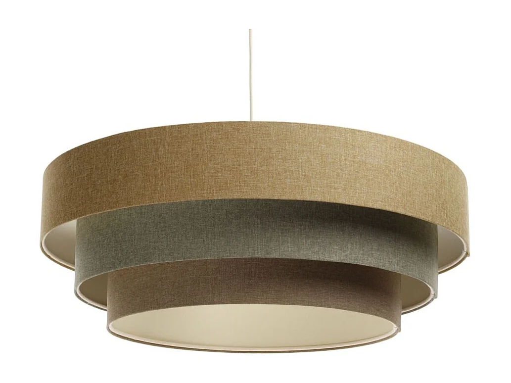 Lampa wisząca ERUTAN TRIPLE żółta/zielona/brązowa 3950747