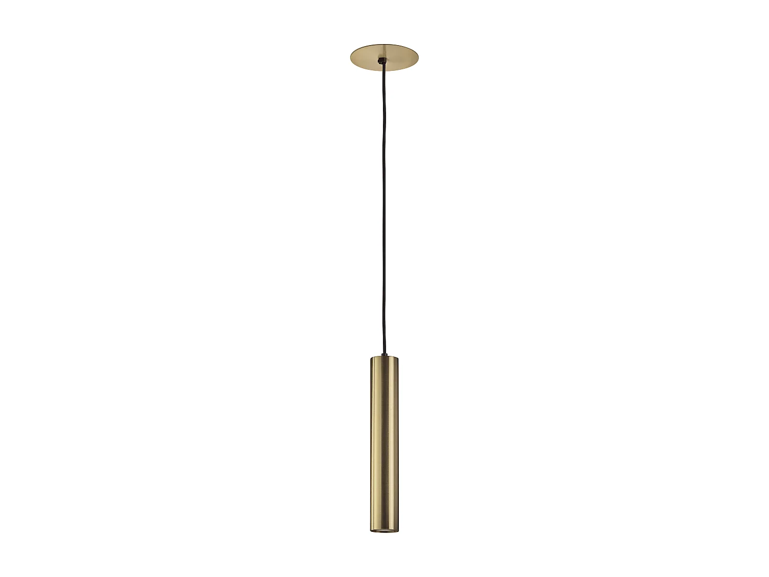 Lampa sufitowa TANIA w stylu nowoczesnym - Wysoko?? 33 cm - GU10 50W - podstawa ø14 cm - stal i z?oto - IP20 3716382 - obrazek 1