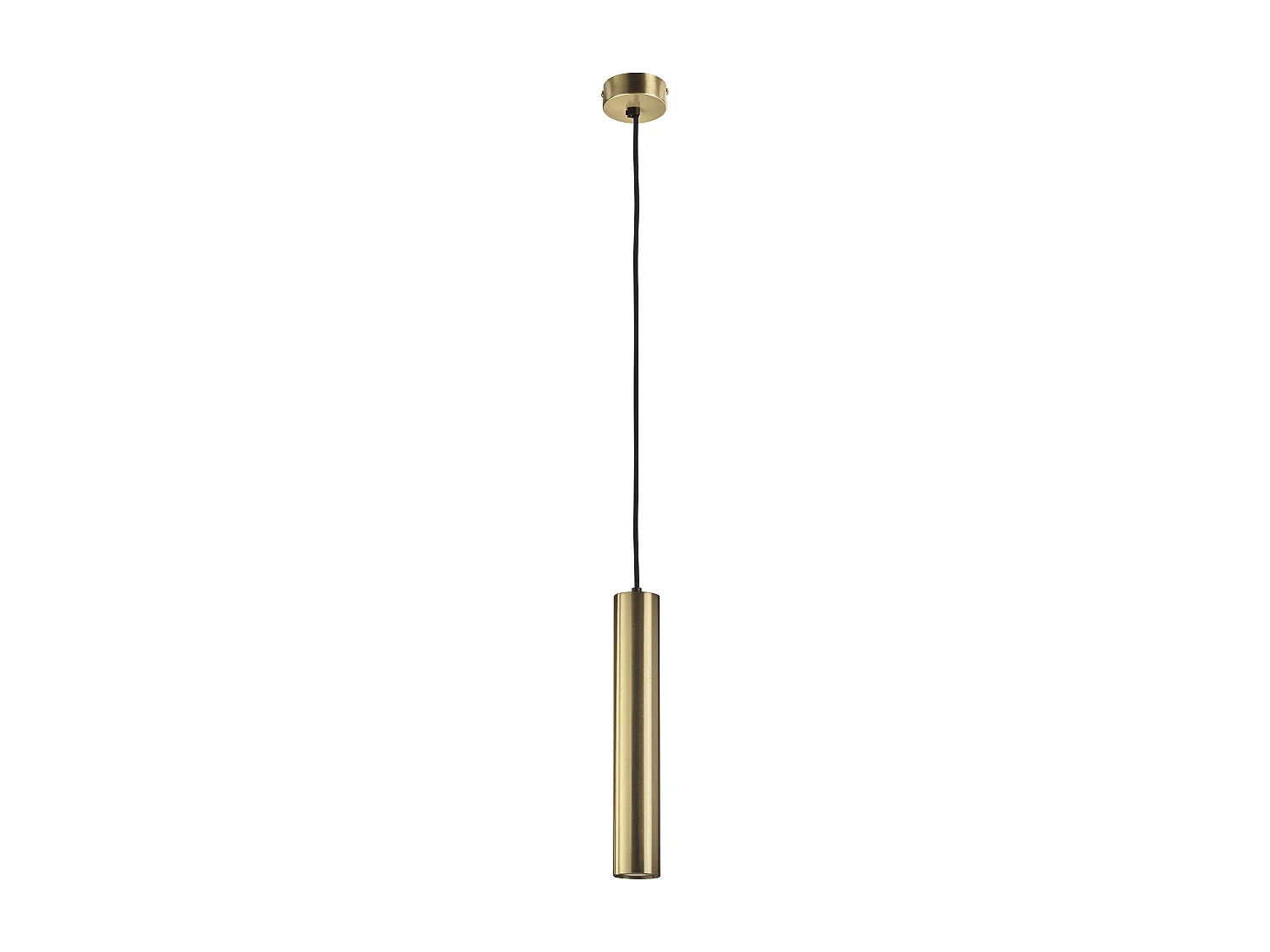 Lampa sufitowa TANIA w stylu nowoczesnym - Wysoko?? 33 cm - GU10 50W - podstawa ø8 cm - stal i z?oto - IP20 3716376 - obrazek 1