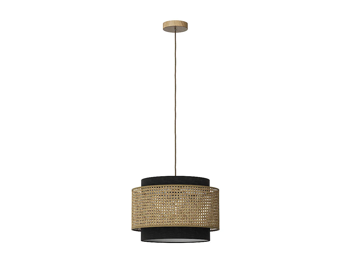 Lampa sufitowa czarny 45x45x31 morten 4793026