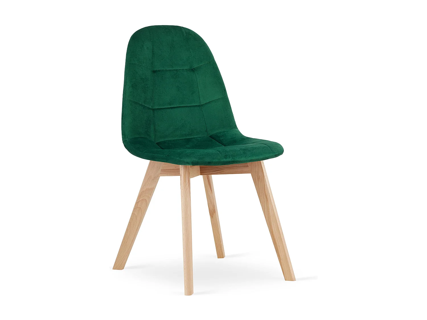 Krzesło Valora NUUC z ciemnozielonym aksamitem, ergonomiczny design 4795331 - obrazek 1