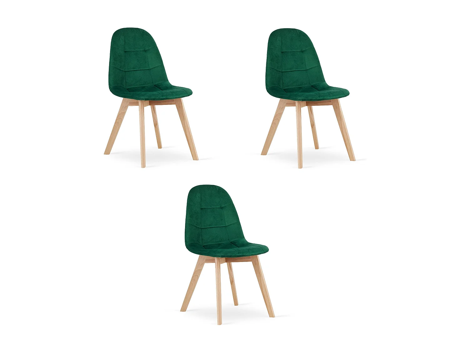 Krzesło Valora NUUC, ciemnozielony aksamit, ergonomiczny design x3 4795643 - obrazek 1