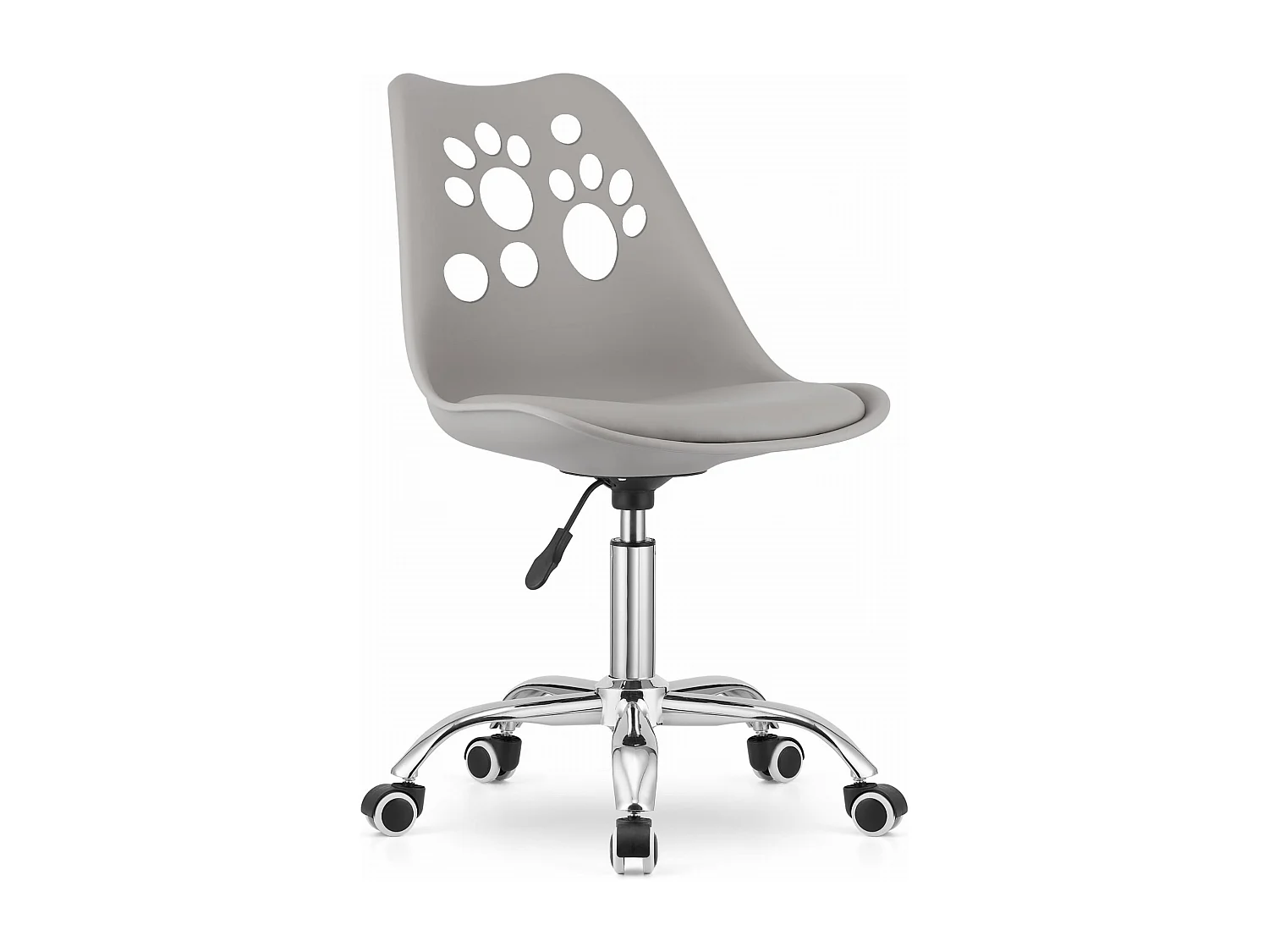 Krzesło obrotowe Valora PRINT w kolorze szarym, ergonomiczne, regulowane 4799748 - obrazek 1