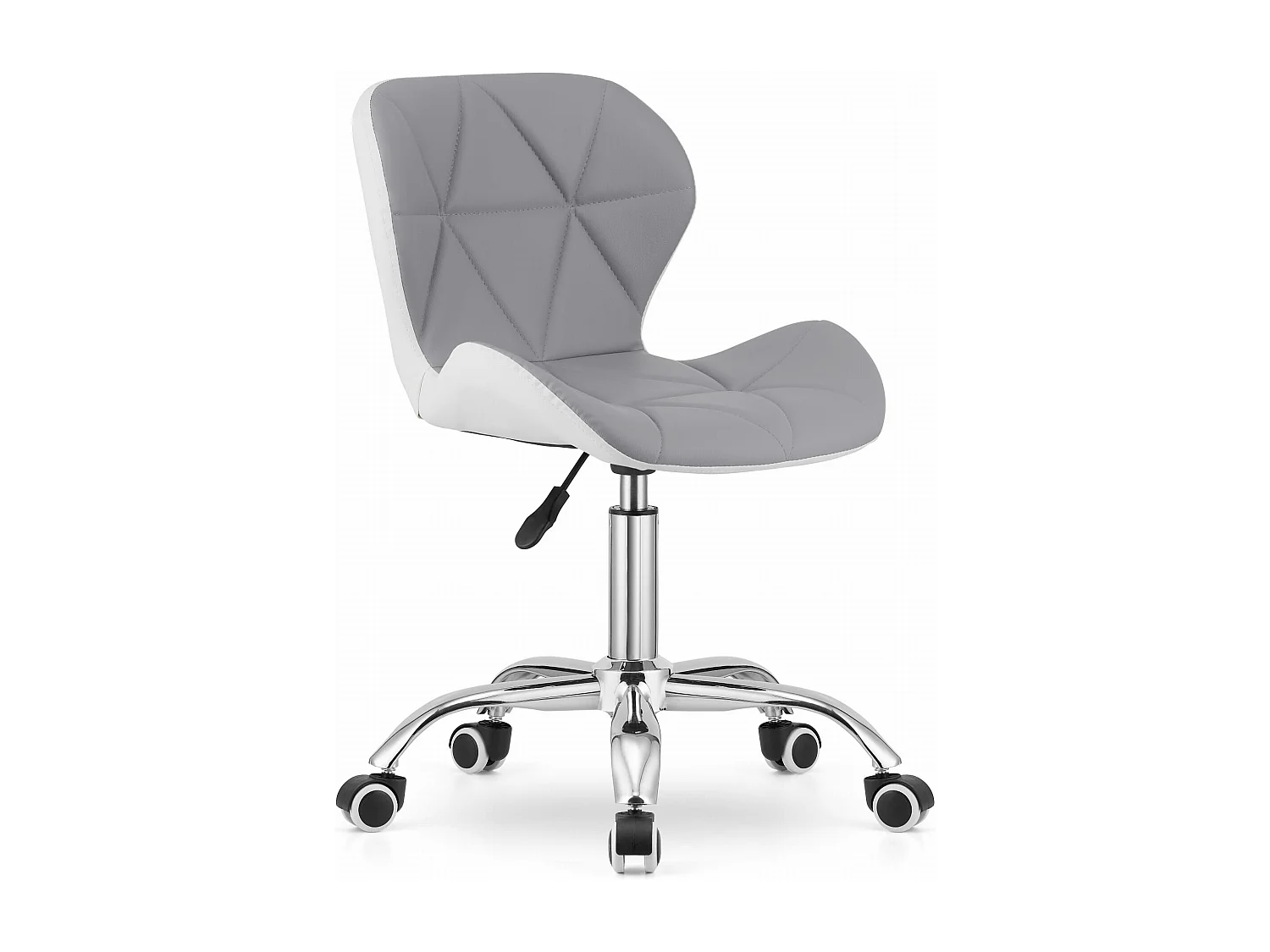Krzesło obrotowe Valora AVOLA w kolorze szaro-białym o ergonomicznej konstrukcji 4799742
