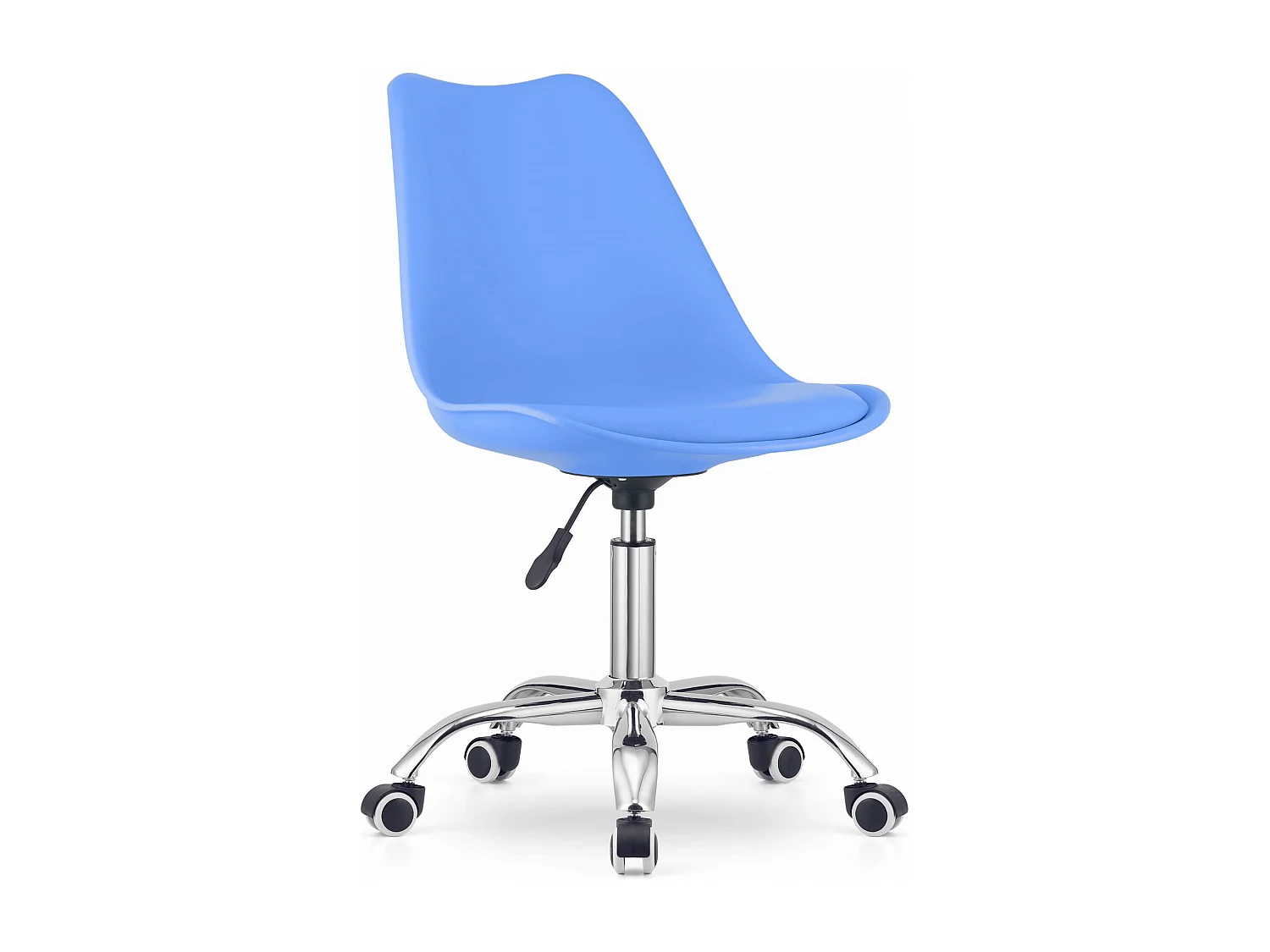 KRZESŁO OBROTOWE Valora VIRO Ergonomiczne niebieskie do domowego biura 4799751 - obrazek 1