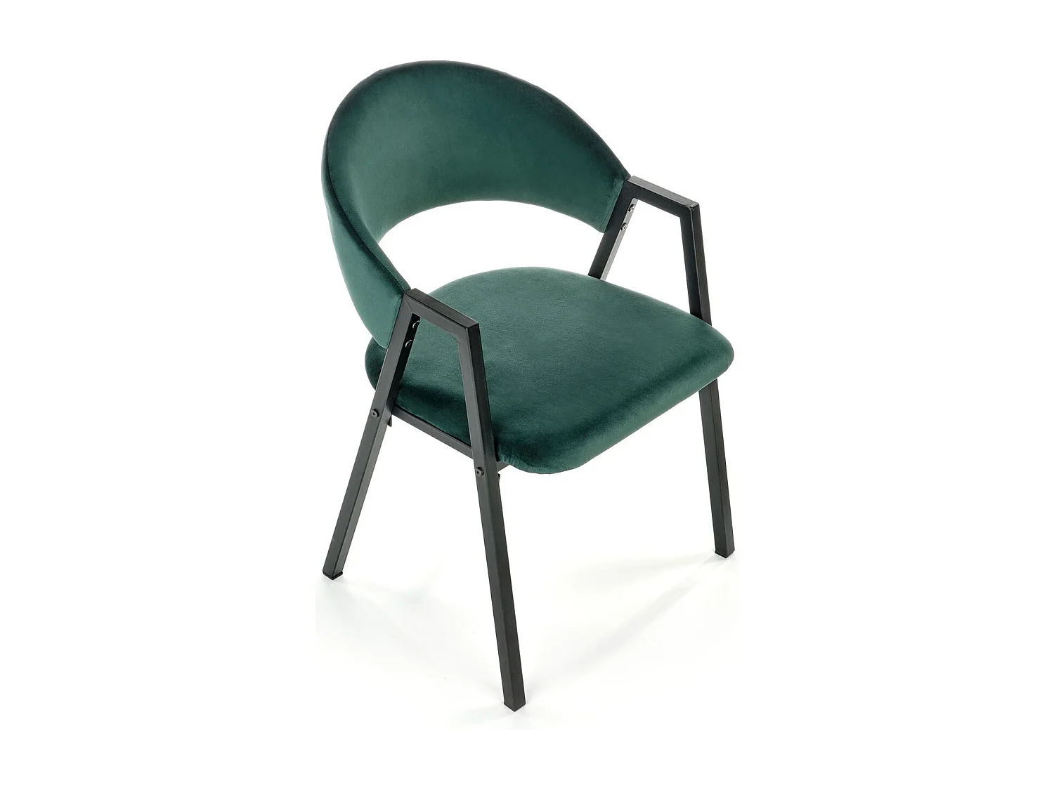 Krzesło tapicerowane K473 VELVET zielone 3434106 - obrazek 1