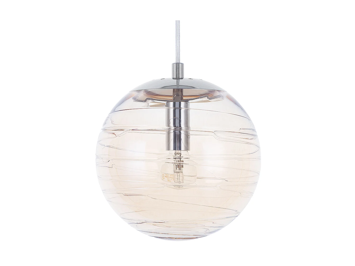 Lampa wisząca MIRNA Szkło Złoty 151625 - obrazek 1