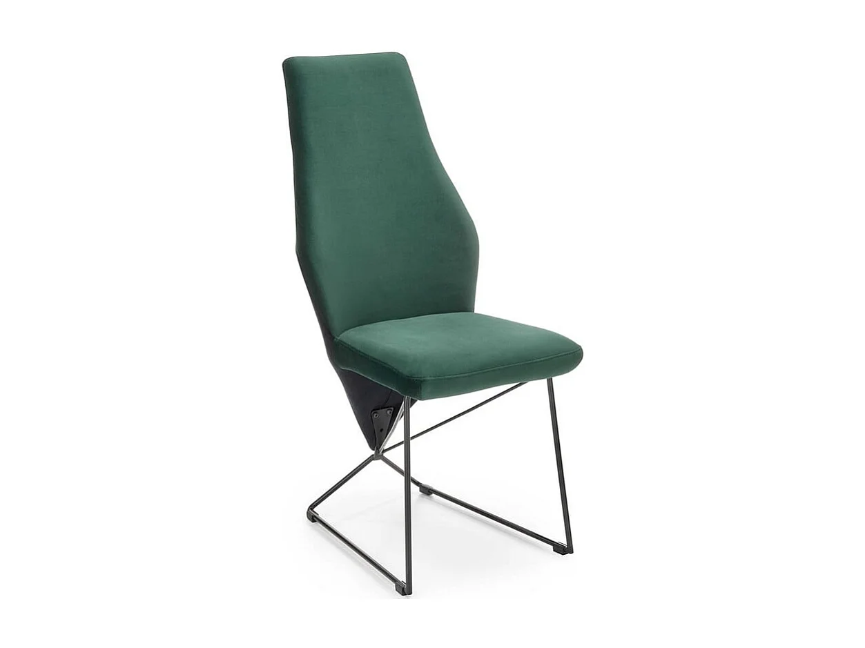 Krzesło K485 VELVET ciemnozielone 2771019 - obrazek 1