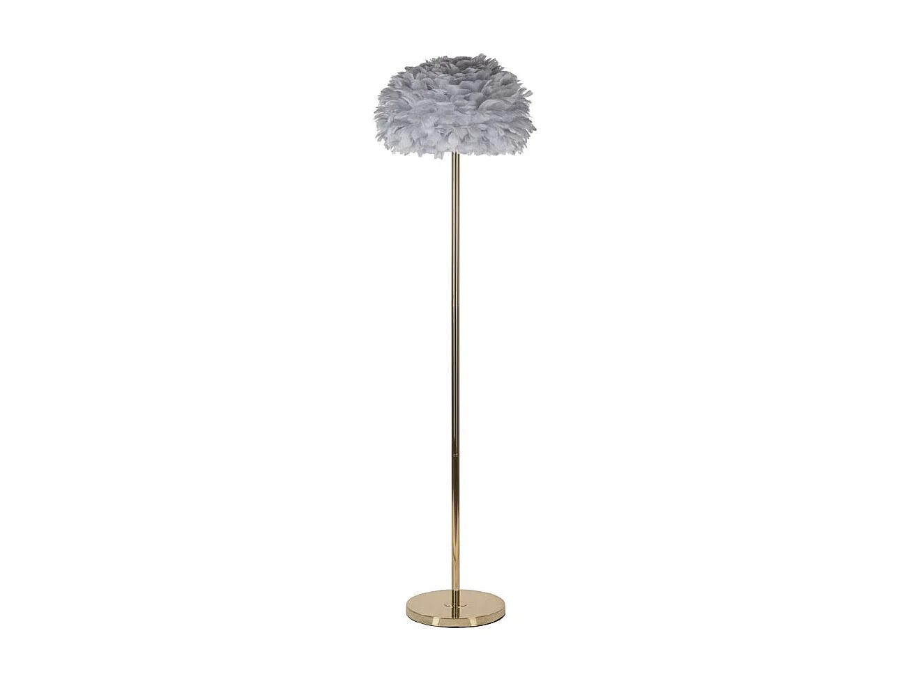 Lampa podłogowa Feathers Slim Szara Cm Ø43X170 3769991 - obrazek 1