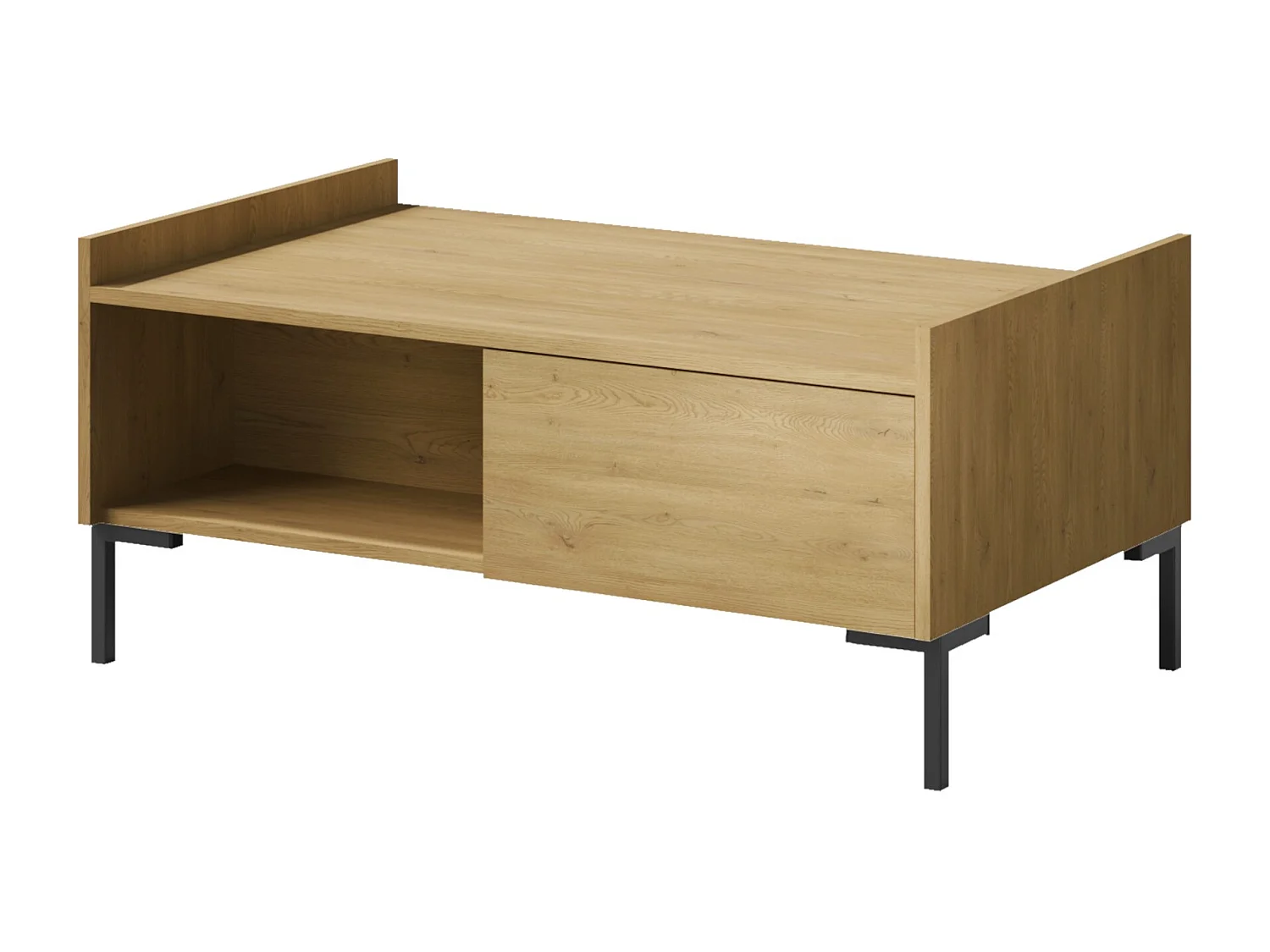 Ława prostokątna Liam 100 x 60 Dąb Cremona 4901011 - obrazek 1
