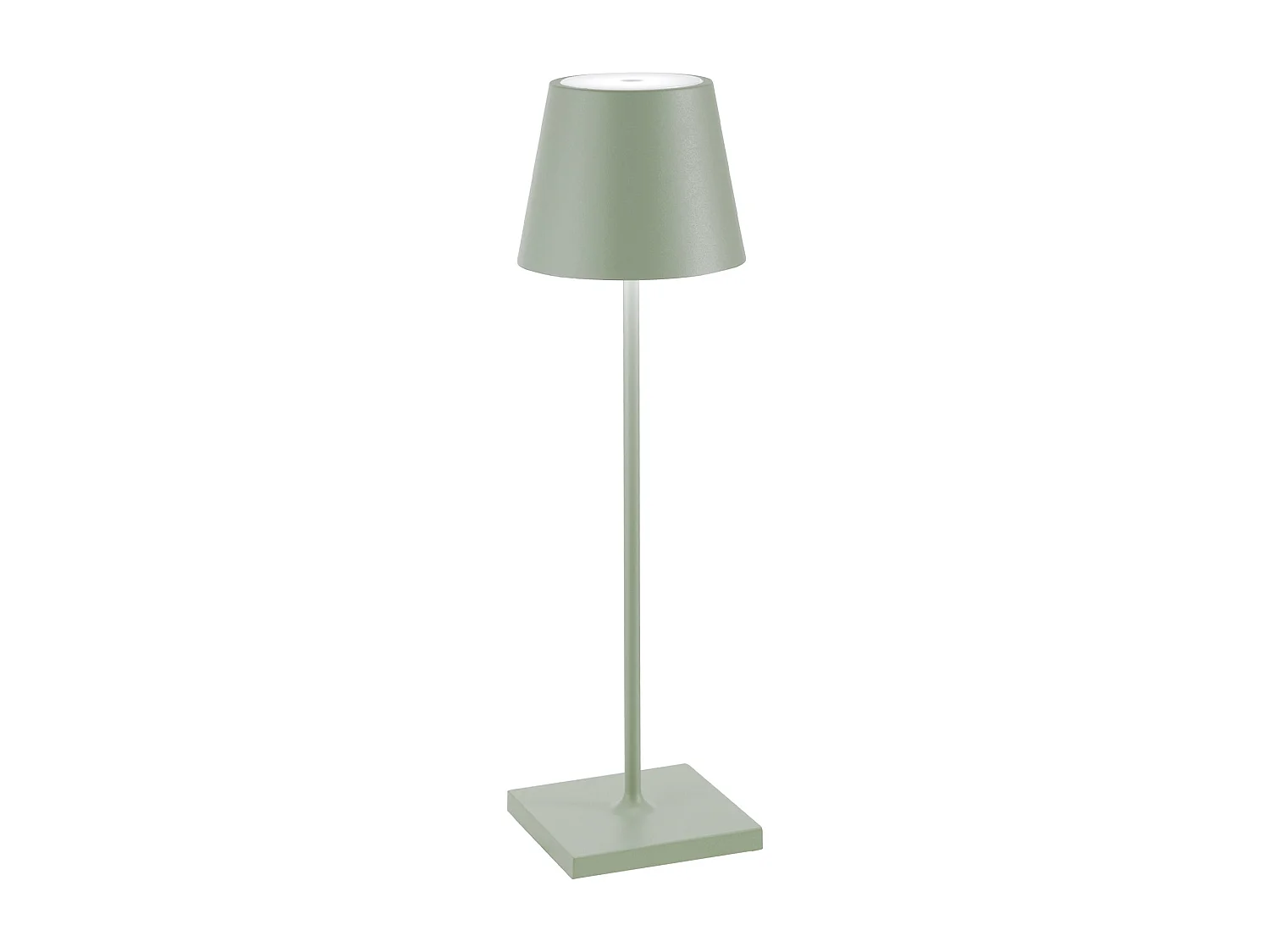 Lampa stołowa LED Poldina Pro Sage Green, akumulatorowa i ściemnialna, z czasem pracy baterii do 12 godzin Nadaje się do użytku na zewnątrz (IP65) 4902145 - obrazek 1