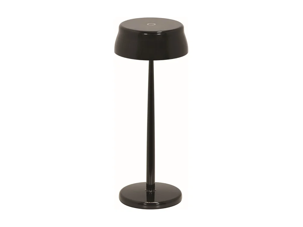 Lampa stołowa LED Zafferano Sister Light Wi-Fi Smart, perłowa czerń, ładowalna i ściemnialna - 2200-2700-3000-4000 K, 3,2 W, wys 33 cm 4902159 - obrazek 1
