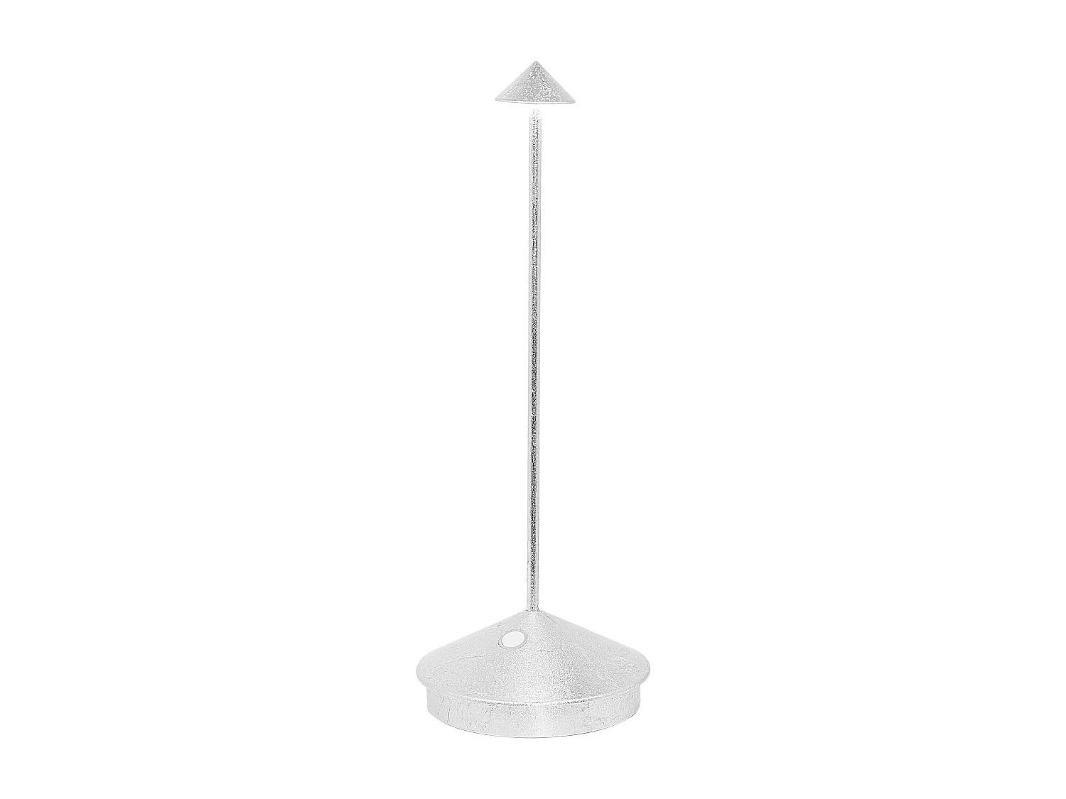 Lampa stołowa LED Pina Pro, akumulatorowa i ściemnialna, srebrna folia, szafran, 2200-2700-3000K 4902166 - obrazek 1