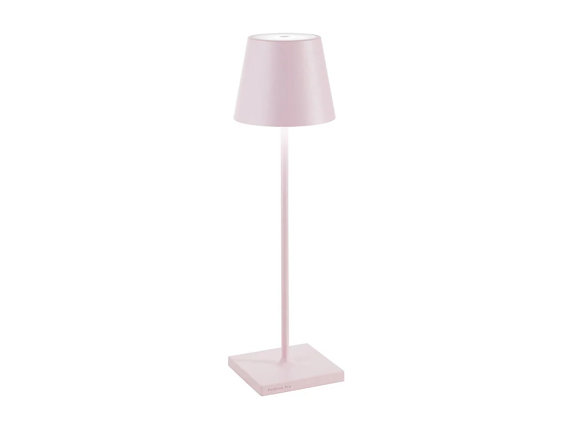 Lampa stołowa LED Poldina Pro Pink, akumulatorowa i ściemnialna, do 12 h pracy, do użytku zewnętrznego, IP65 4902197 - obrazek 1