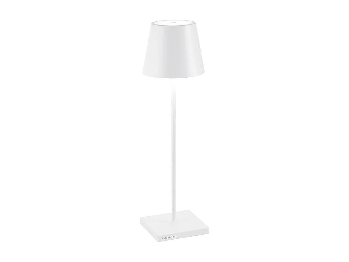 Lampa stołowa LED Poldina Pro White, akumulatorowa i ściemnialna, do 12 h pracy, do użytku zewnętrznego, IP65 4902194 - obrazek 1