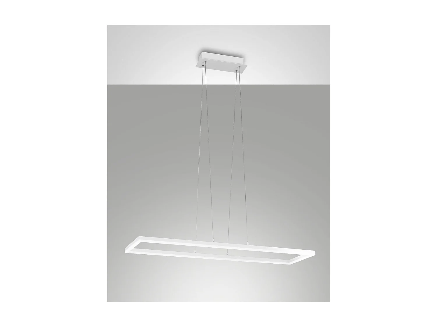 Lampa sufitowa wisząca LED Bard 52W biała 3394-45-102 Fabas Luce 4902338