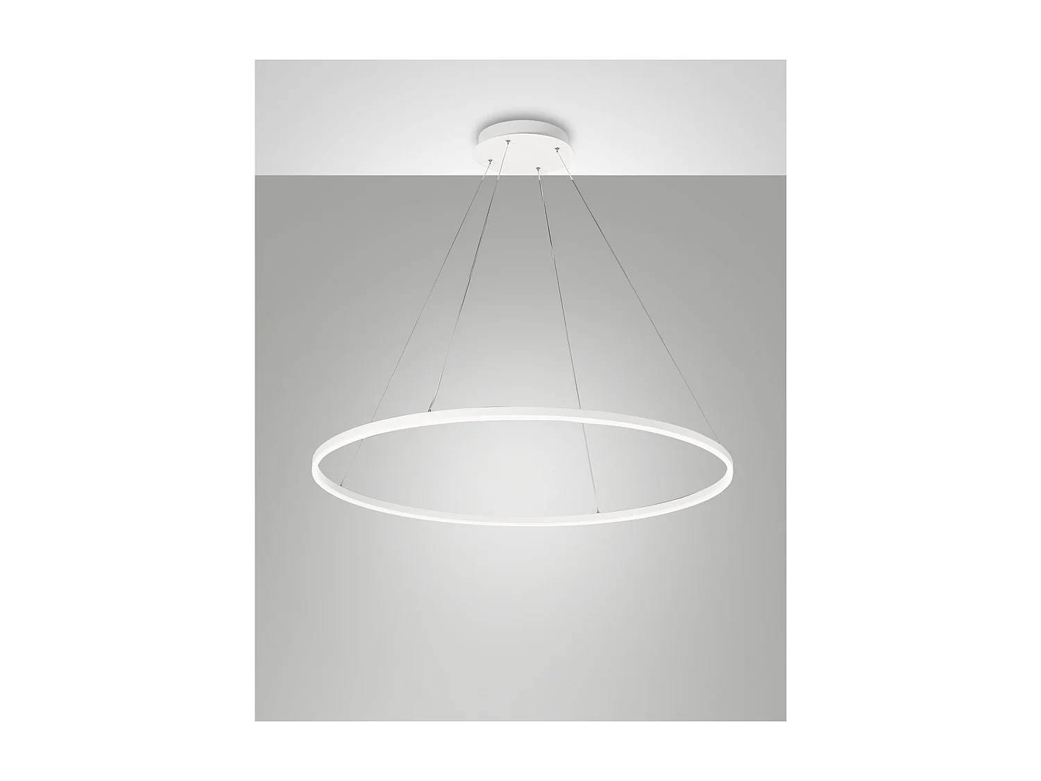 Lampa wisząca LED GIOTTO 60W biała 3508-42-102 Fabas Luce 4902349 - obrazek 1