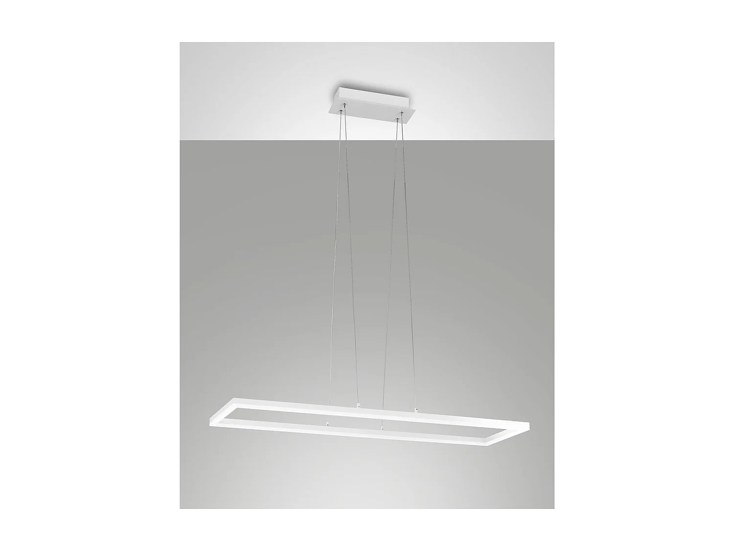 Lampa sufitowa wisząca LED BARD 52W biała 3394-43-102 Fabas Luce 4902351