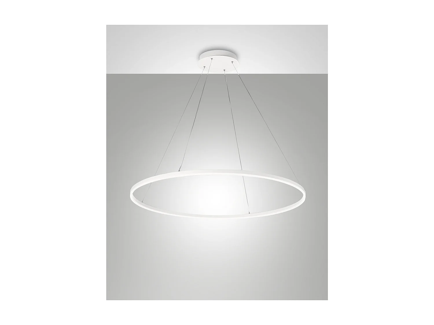 Lampa wisząca LED GIOTTO 60W biała 3508-46-102 Fabas Luce 4902366 - obrazek 1