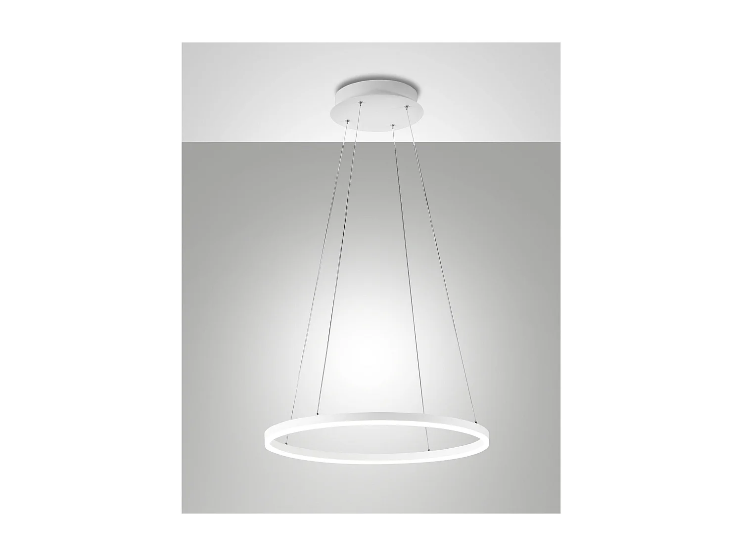 Lampa wisząca LED GIOTTO 36W biała 3508-40-102 Fabas Luce 4902370 - obrazek 1