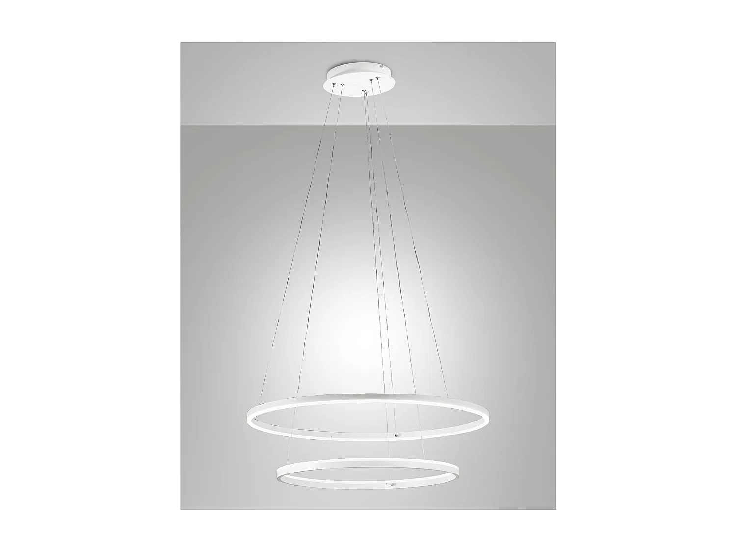 Lampa wisząca LED GIOTTO 65W biała 3508-48-102 Fabas Luce 4902381 - obrazek 1