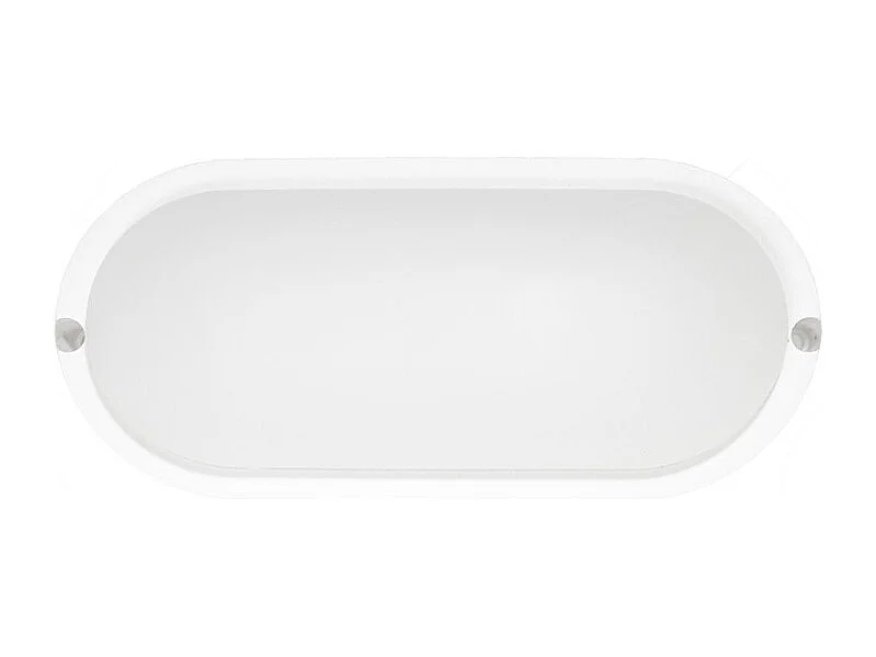 Lampa sufitowa LED ZIBOR owalna, wodoodporna IP65, 12W, 4000K, biała 4902628 - obrazek 1