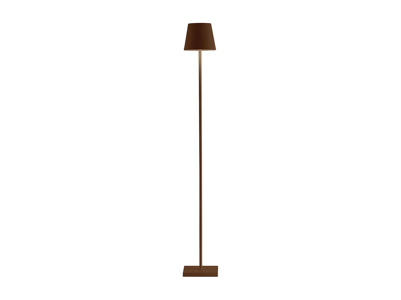 Lampa LED Zafferano Poldina Pro L Corten ładowalna i ściemnialna z akumulatorem do 12 godzin - 2200-2700-3000K 3 wysokości 52-87-122 cm 4902797 - obrazek 1