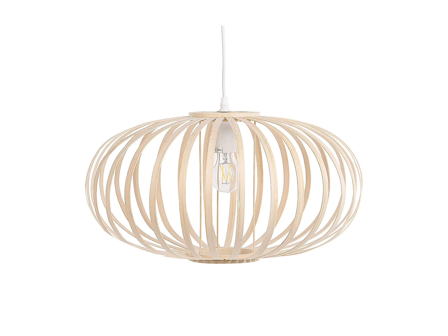 Lampa wisząca HAVEL Drewno bambusowe Jasnobrązowy 151195 - obrazek 1