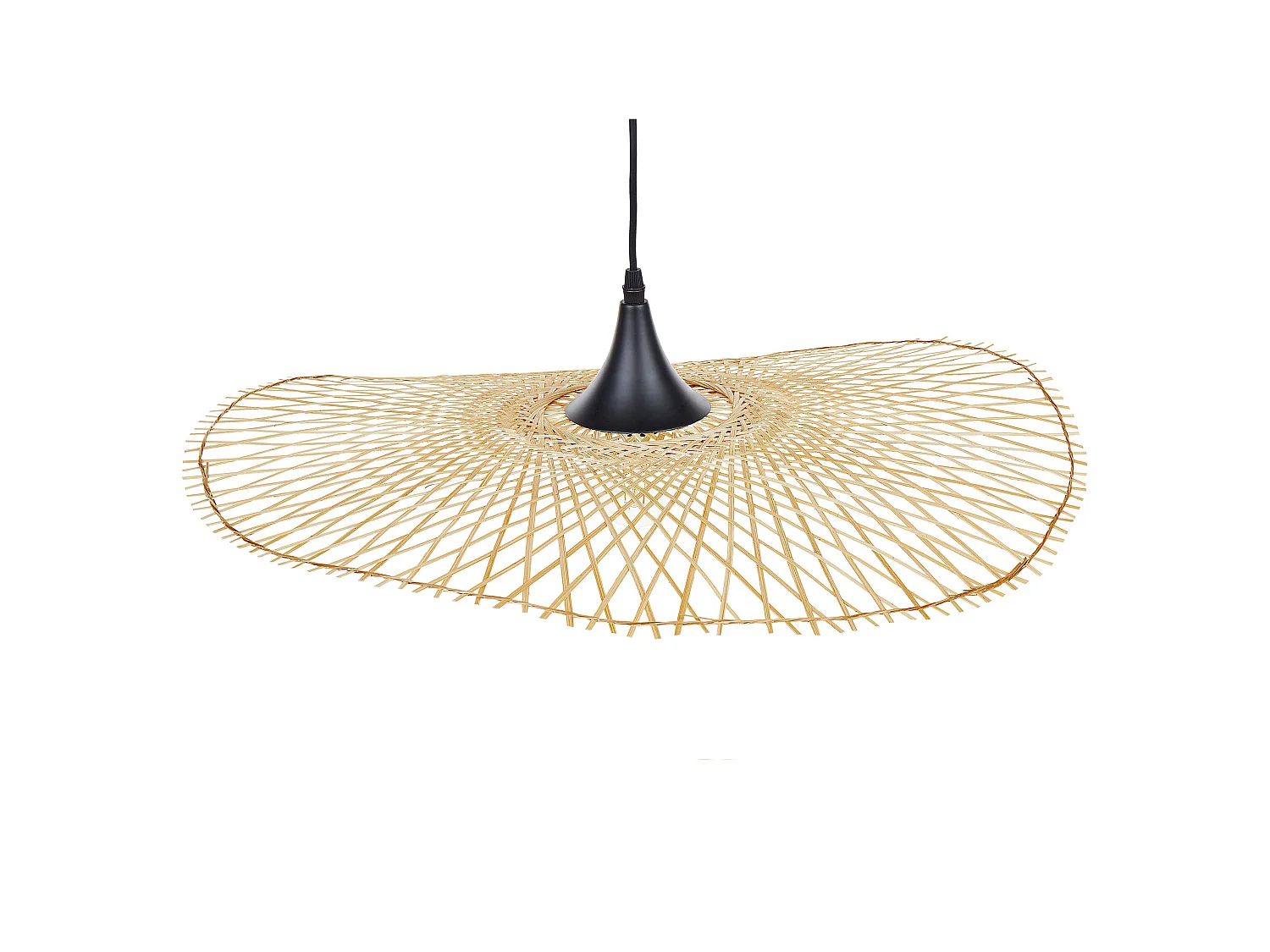 Lampa wisząca FLOYD Drewno bambusowe Jasnobrązowy 151645 - obrazek 1
