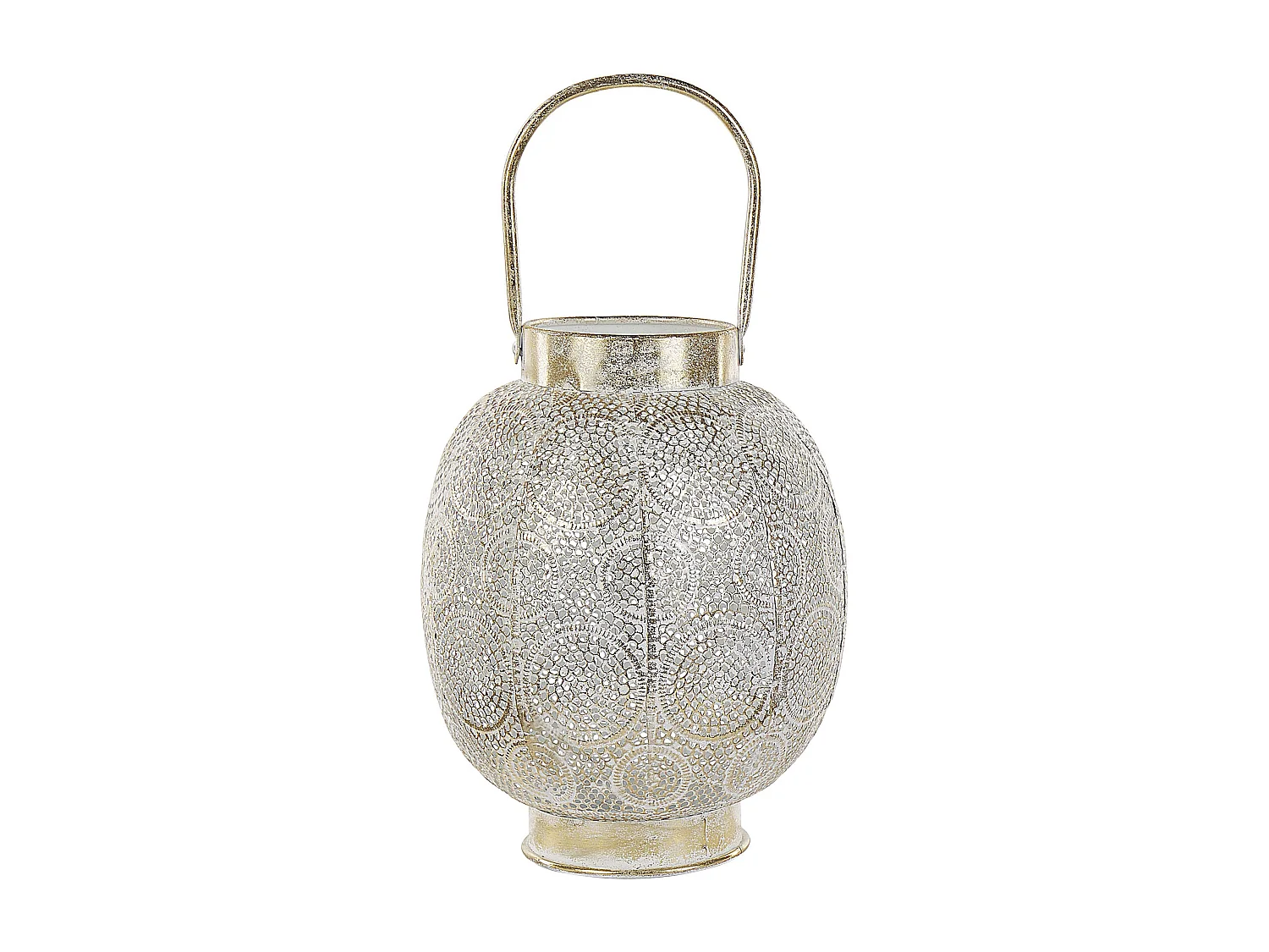 Lampion LANTAU Metal 30 cm Złoty 150827 - obrazek 1