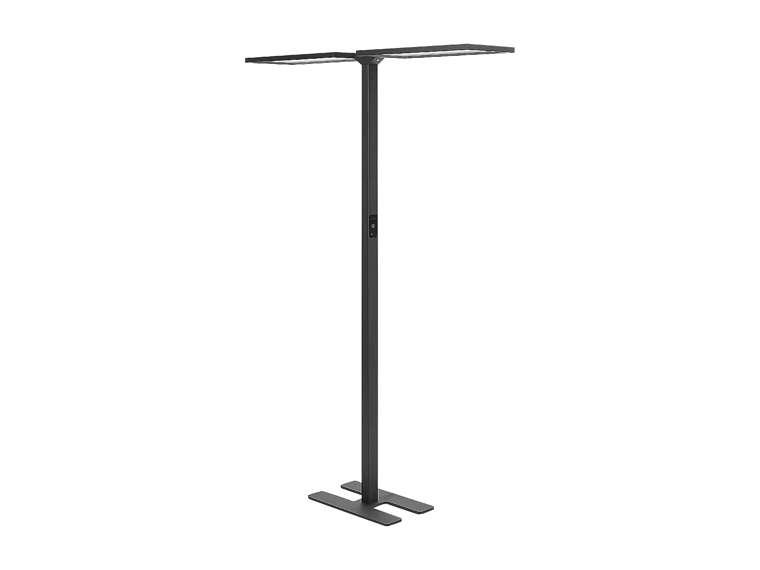 Lampa podłogowa LED SCULPTOR Z czujnikiem ruchu Metal Czarny 1310629 - obrazek 1