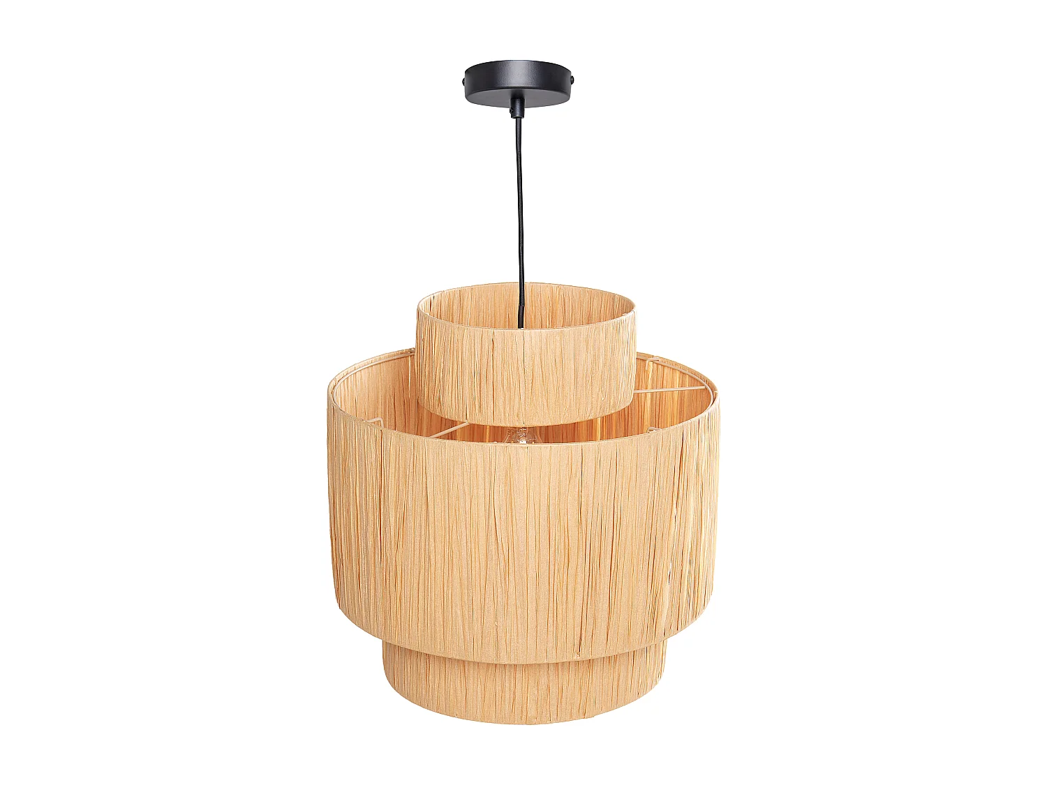 Lampa wisząca MAGECH Plecionka Naturalny 3759344 - obrazek 1