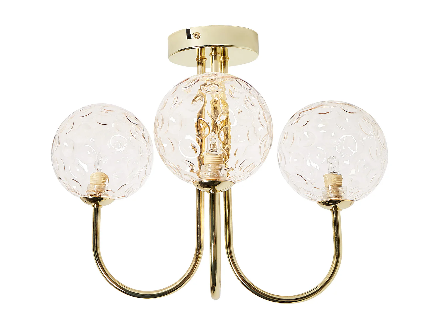 Lampa sufitowa ANADYR Szkło Beżowy 3686543 - obrazek 1