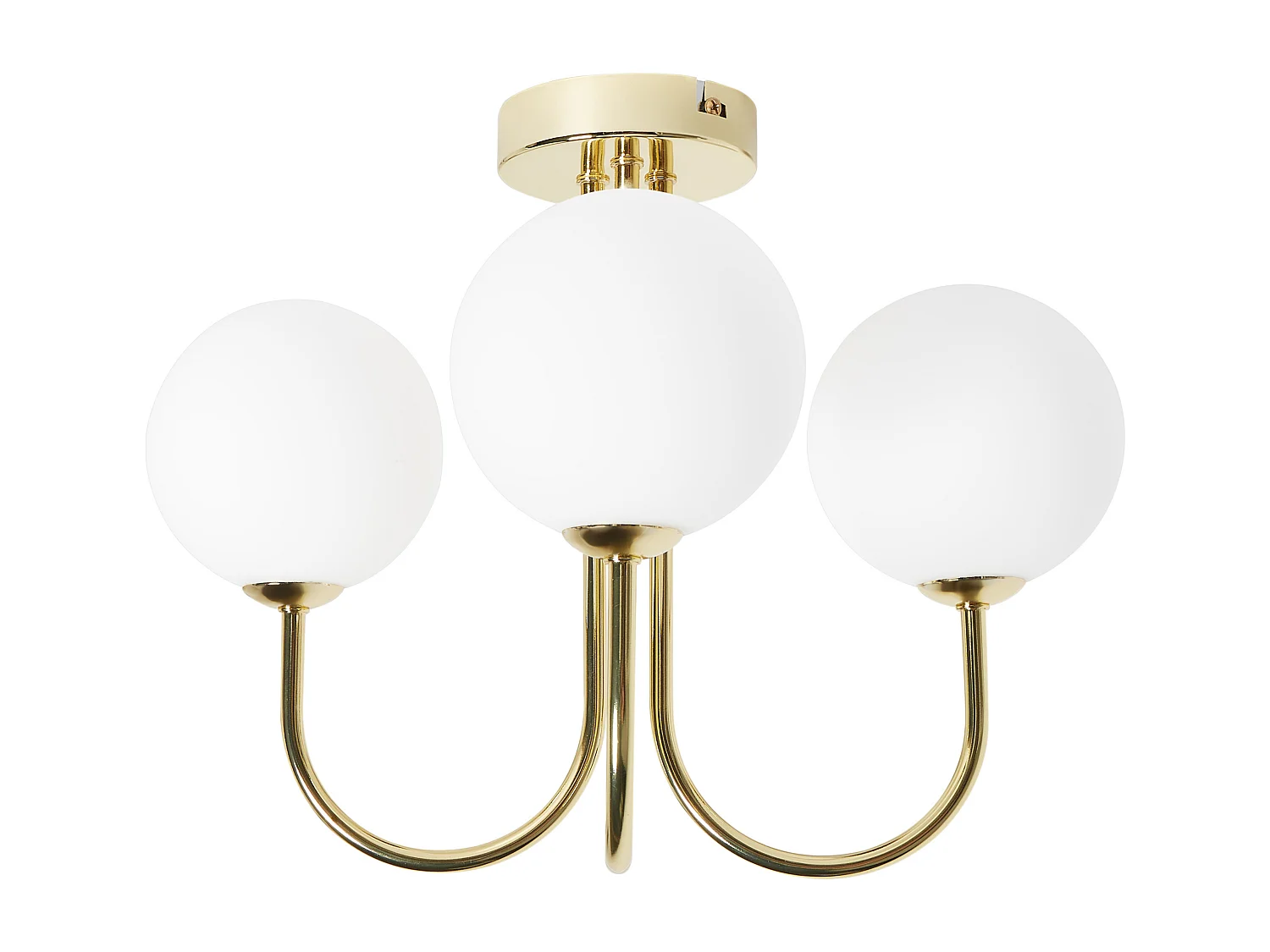 Lampa sufitowa SHIRE Szkło Biały 3686523