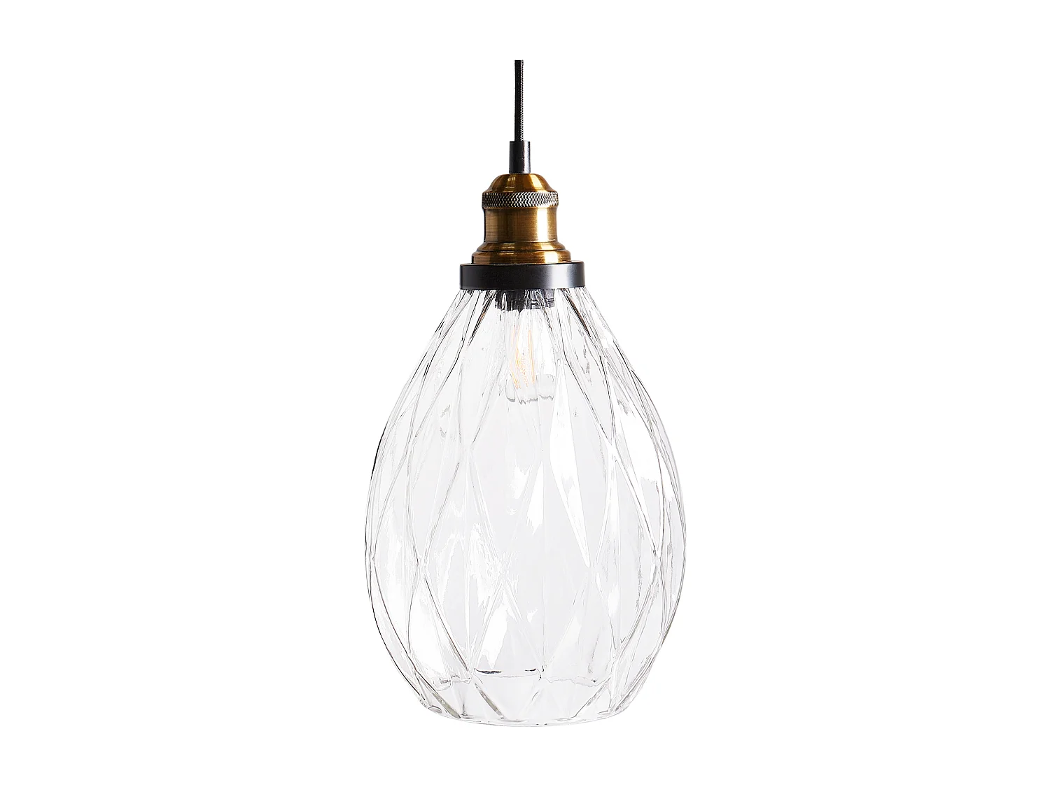 Lampa wisząca COOSA Szkło Przezroczysty 3686731 - obrazek 1
