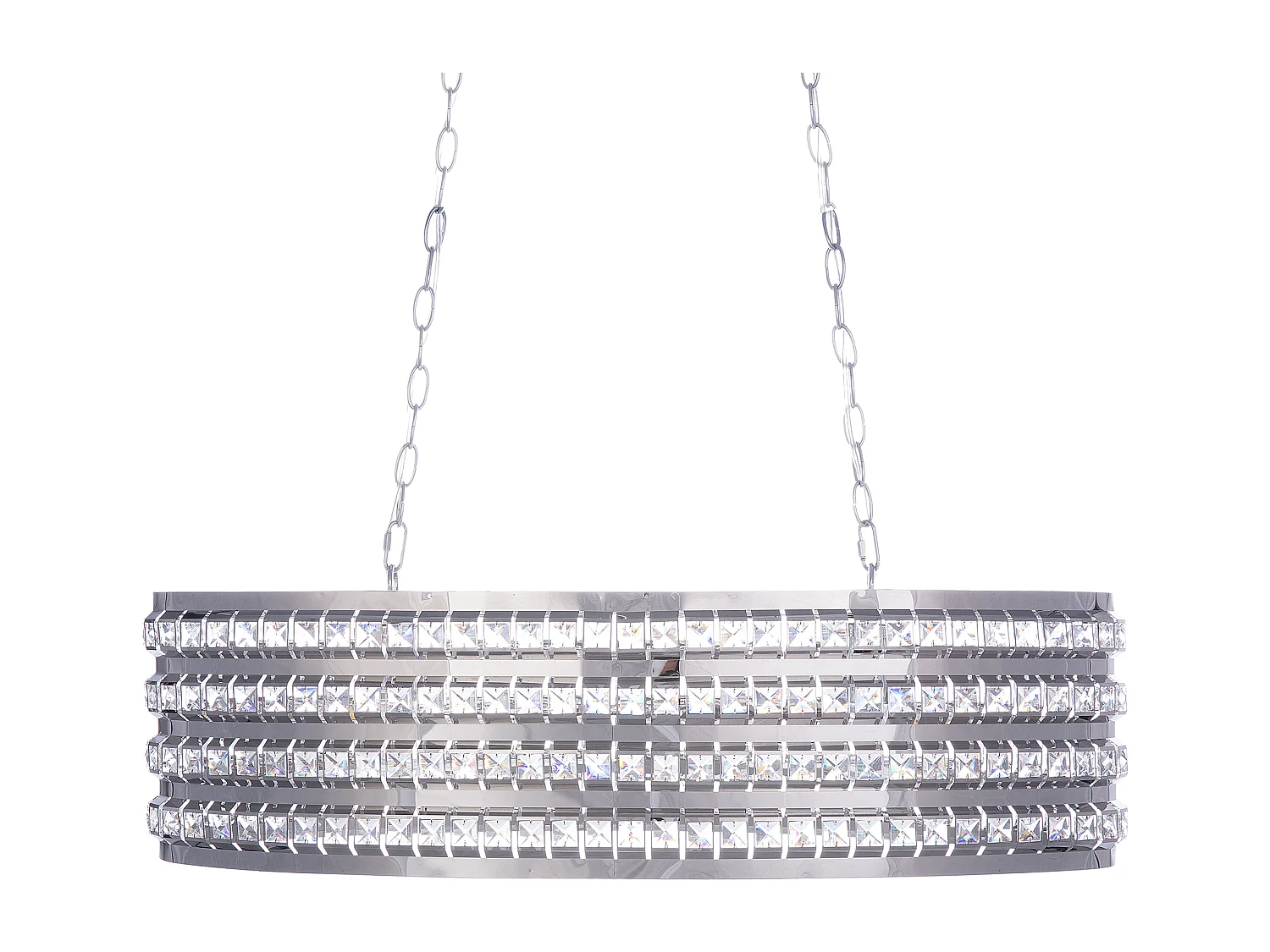 Lampa wisząca CAVONE Kryształ Srebrny 151215 - obrazek 1